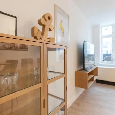 Apartmenthaus Theodor Storm Pole Poppenspaeler Apartmán Husum (Schleswig-Holstein)